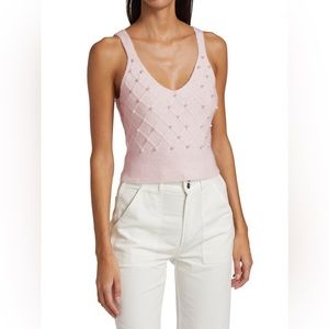 Design History Faux Pearl Tank Top (purchased from Saks Fifth Avenue)